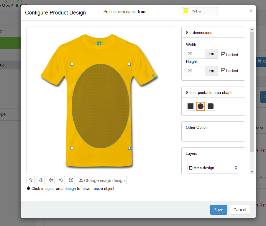 WooCommerce Custom Product Designer : Utilisation