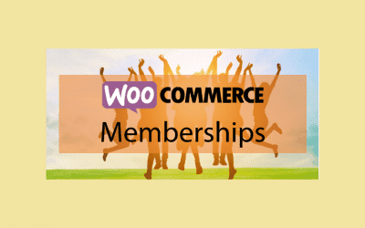 WOOCOMMERCE Memberships – Système d’espace membre