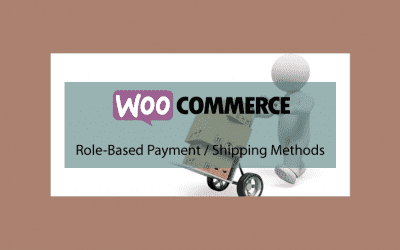 Woocommerce Role-Based Payment / Shipping Methods – Rôles aux méthodes de paiements / expéditions spécifiques