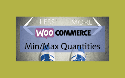Woocommerce Min/Max Quantities