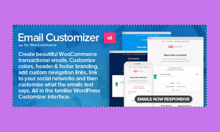Email Customizer for WooCommerce  – Personnalisez vos Email