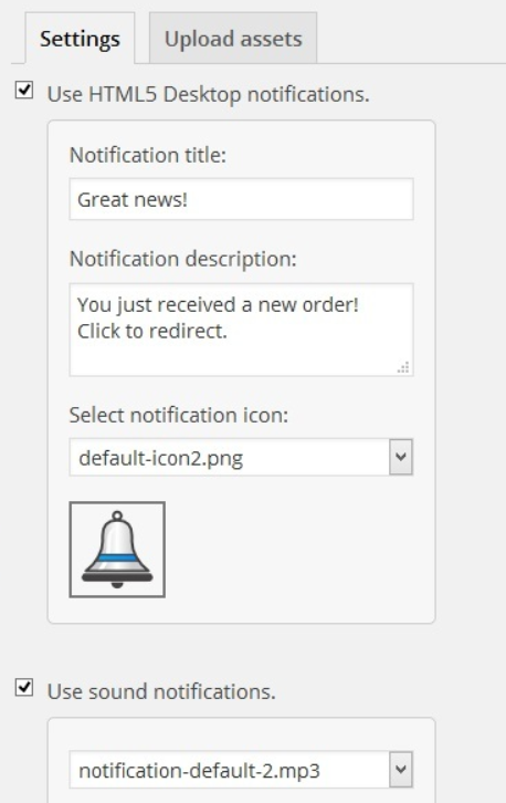 WooCommerce Real Time Desktop notifications – Notification en temps réel pour WooCommerce
