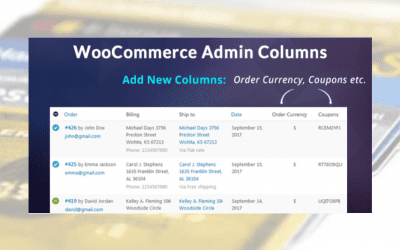 Plugin WooCommerce :WooCommerce Admin Columns Add-On