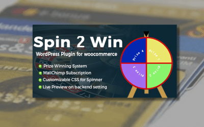 Plugin WooCommerce : Spin2Win – La roue de la fortune sur votre boutique
