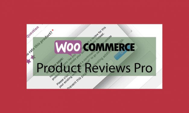 WOOCOMMERCE Product Reviews Pro – Options sur les avis des produits