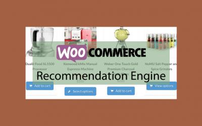 WOOCOMMERCE Recommendation Engine – Recommander des produits