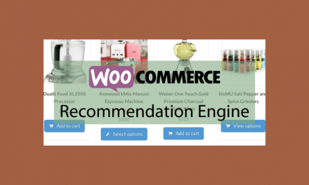WOOCOMMERCE Recommendation Engine – Recommander des produits