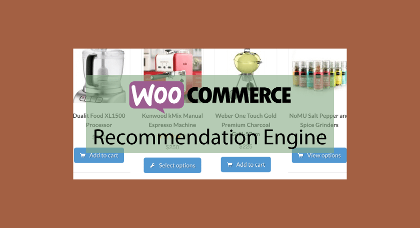 WOOCOMMERCE Recommendation Engine – Recommander des produits