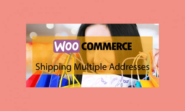 WOOCOMMERCE Shipping Multiple Addresses – Envoyez à plusieurs adresses