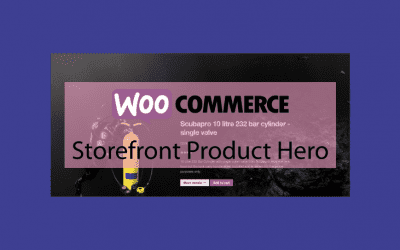 WOOCOMMERCE Storefront Product Hero -Mettez en valeur vos produits