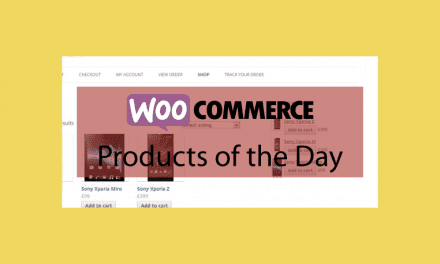 WOOCOMMERCE Products of the Day – Produits du jour