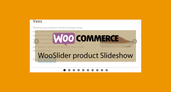 WOOCOMMERCE WooSlider product Slideshow Extension – Diaporama de produits