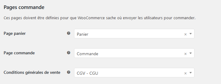 Configurer WooCommerce