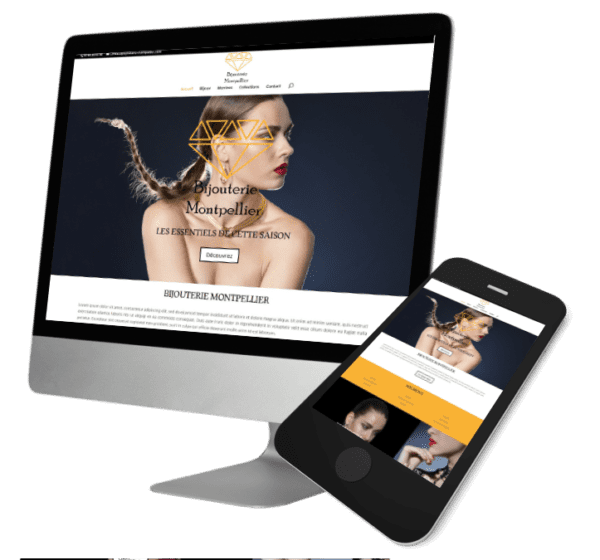 Theme WordPress-Woocommerce – Free Divi Layout -Gratuit – Template Bijouterie