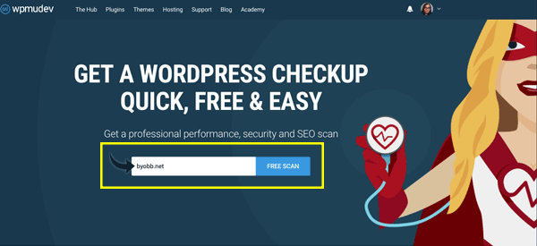 Scanner et réparer votre site WordPress gratuitement avec WP Checkup