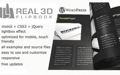 Nous avons testé Real 3D flipbook plugin WordPress pour faire des catalogue en 3D