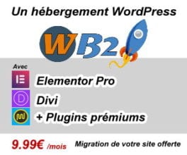 Hébergement web WB2