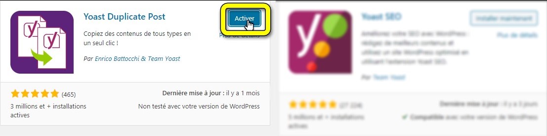 On a testé : Yoast Duplicate Post pour copier des contenus de WordPress ...