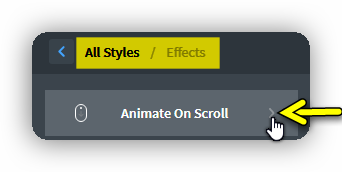 animation scroll