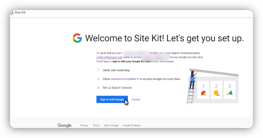 configuration google kit 2