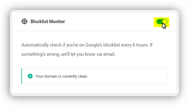 blocklist monitor
