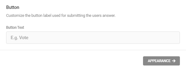 Personnalisez le bouton d'envoi dans un sondage Forminator
