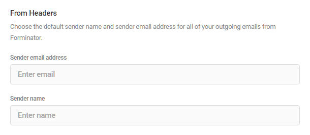 Customize from headers in Forminator emails