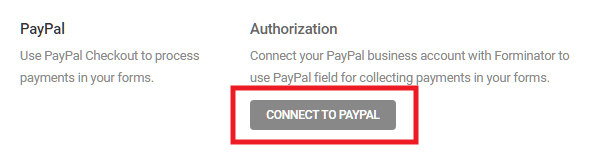 Connectez la passerelle de paiement PayPal dans Forminator