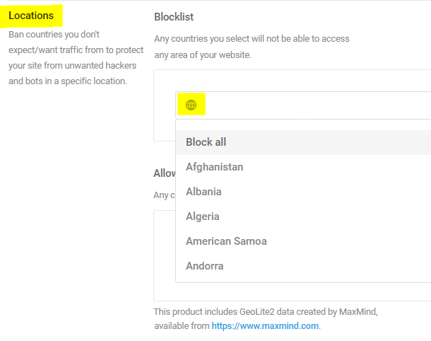 locations blocklist and allowlist 1