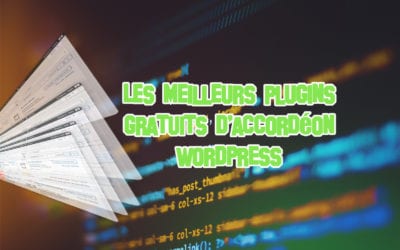 Les meilleurs plugins gratuits d’accordéon WordPress