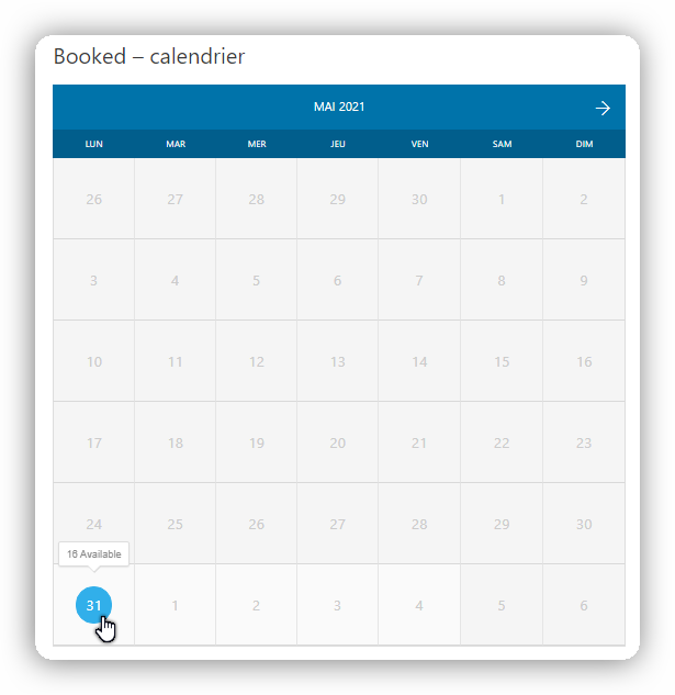 booked – calendrier 1