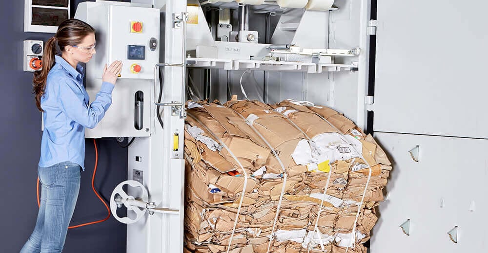 Presses à balles verticales