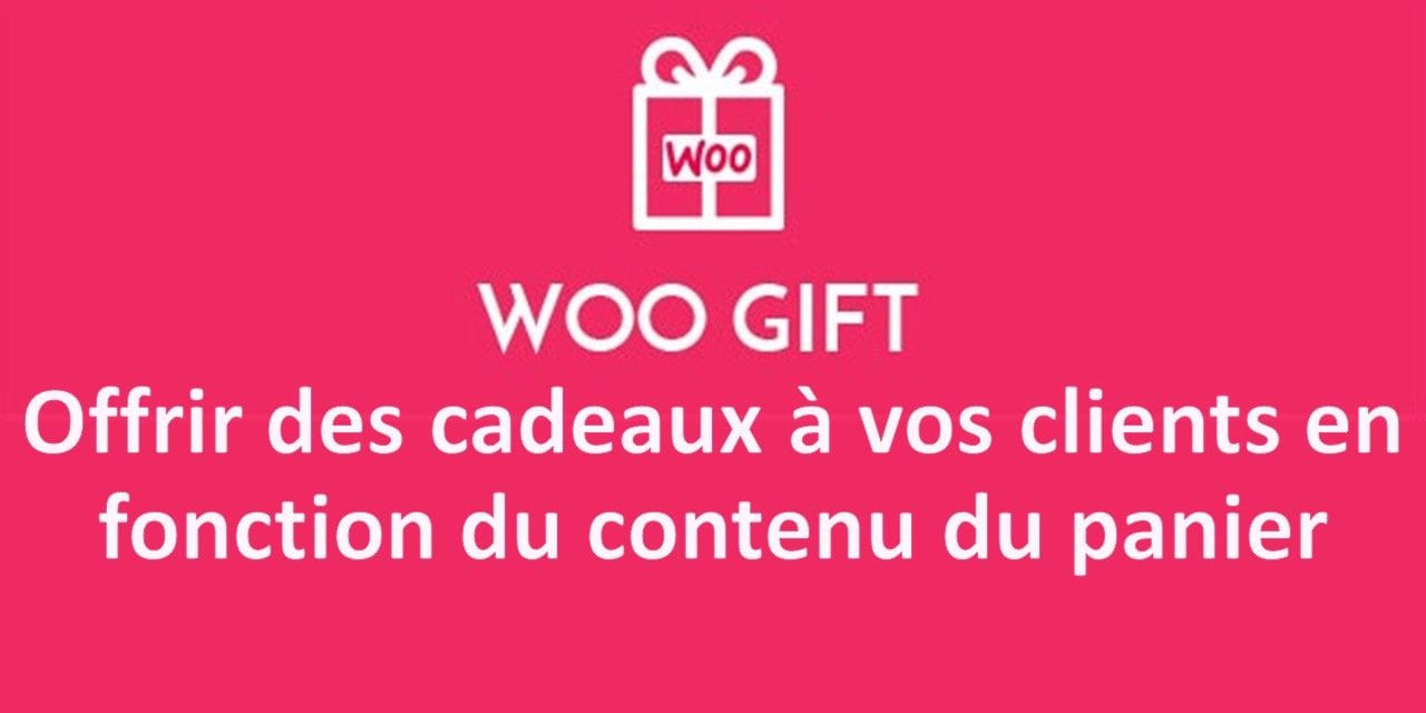 Woo Gift – Advanced WooCommerce Gift – Offrir des cadeaux à vos clients en fonction du contenu du panier