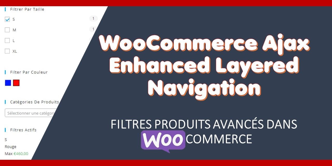 WooCommerce Ajax Enhanced Layered Navigation – Filtres produits avancés dans WooCommerce