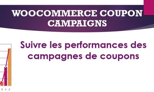 WooCommerce Coupon Campaigns – Suivre les performances des campagnes de coupons