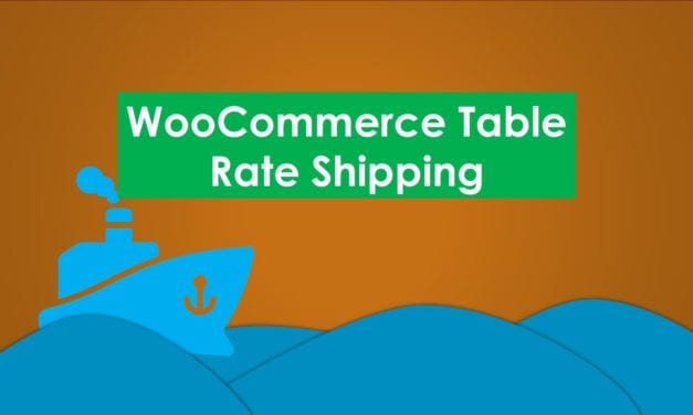 WooCommerce Table Rate Shipping – Frais de livraison avancés pour WooCommerce