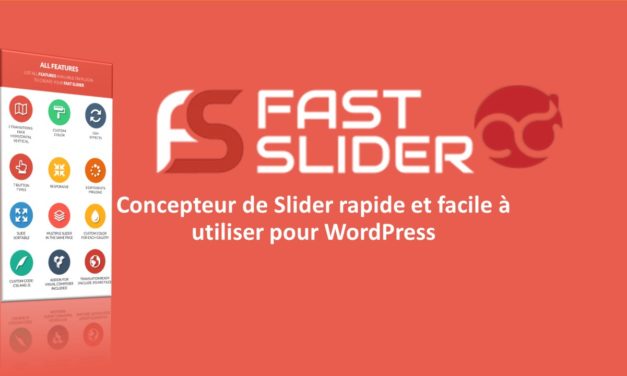 Fast Slider – Concepteur de Slider rapide et facile à utiliser