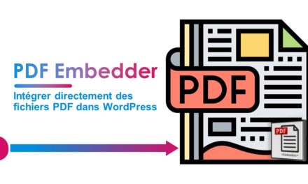 PDF Embedder – Intégrer directement des fichiers PDF dans WordPress