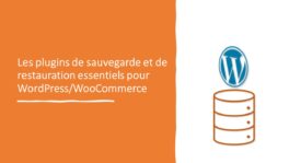 Les plugins de sauvegarde et de restauration essentiels pour WordPress/WooCommerce