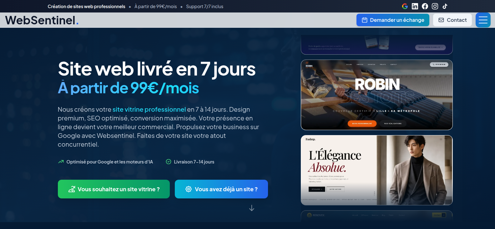 Agence websentinel à Lille Agence websentinel à Lille